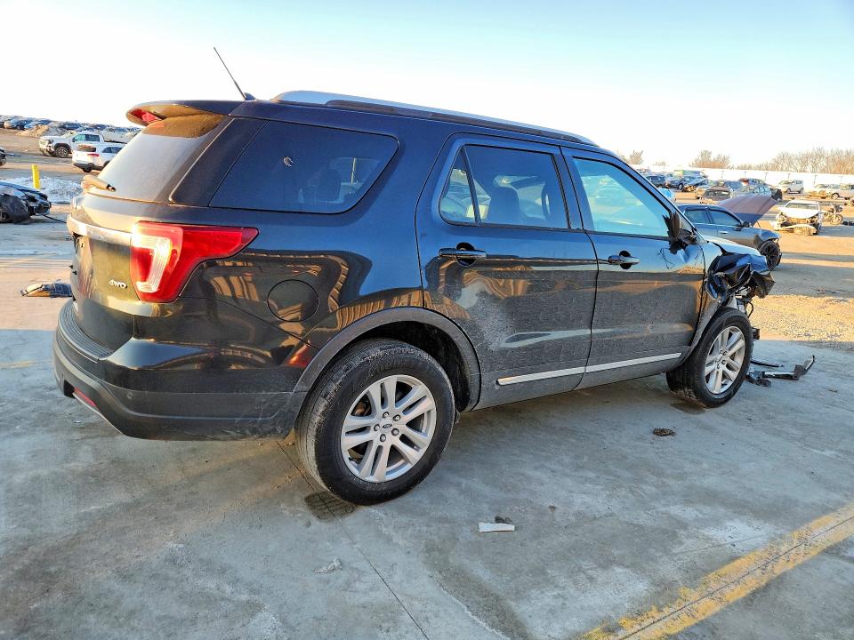 2019 Ford Explorer VIN 1FM5K8D8XKGA61392 COPART salvage auction — FRONT END, Ky - Bill Of Sale/Part Only/No Titl, sold $1,450 on 2026-07-02 (photo 3)