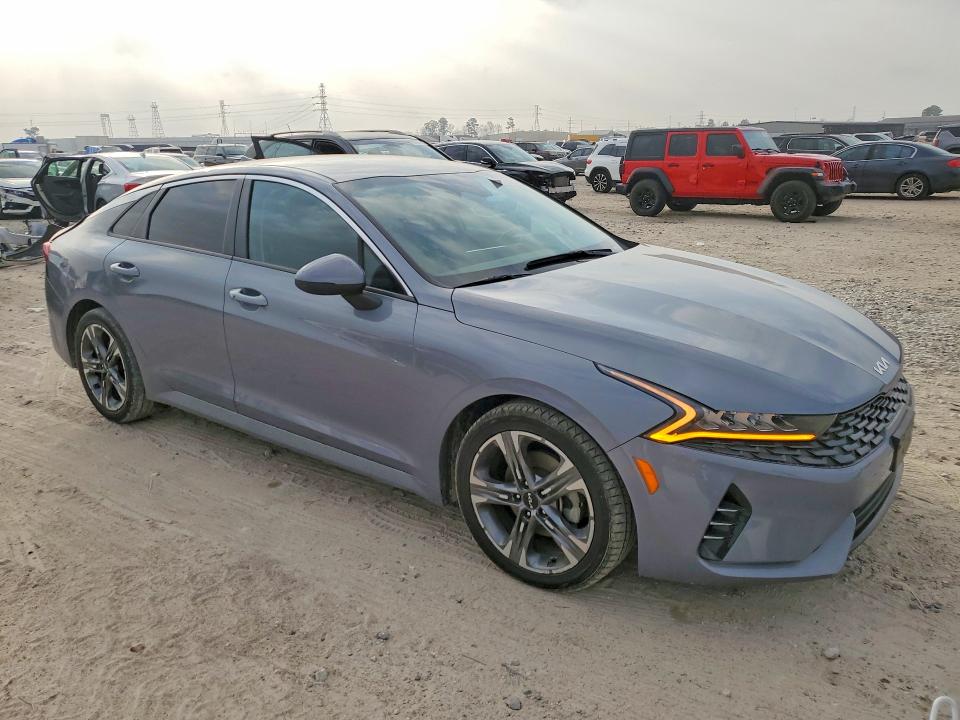2022 Kia K5 VIN 5XXG14J21NG129244 COPART salvage auction — REAR END, Tx - Salvage Vehicle Title, sold $4,550 on 2026-07-28 (photo 4)