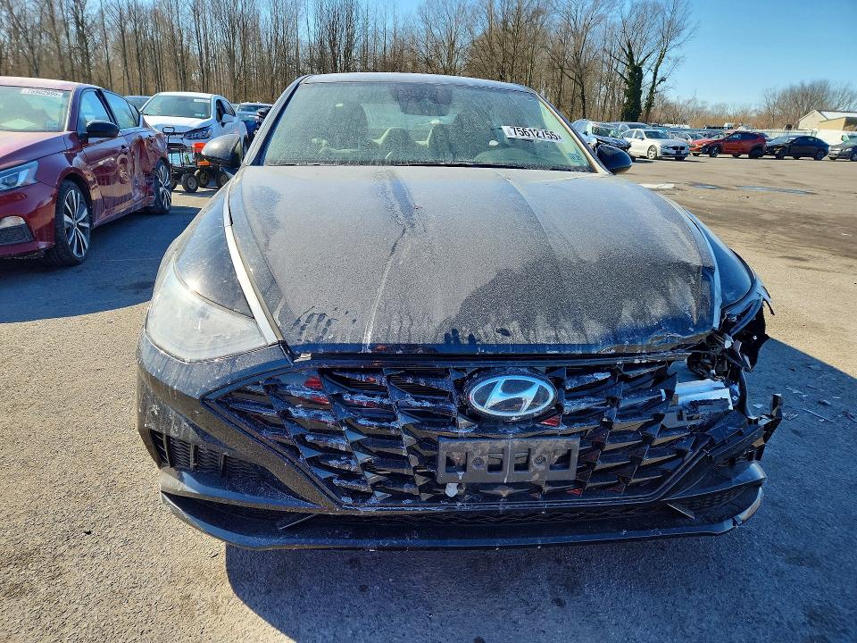 2020 Hyundai Sonata VIN 5NPEF4JA2LH004173 COPART salvage auction — FRONT END, Nj - Cert Of Title-Salvage, sold $4,100 on 2026-07-09 (photo 5)
