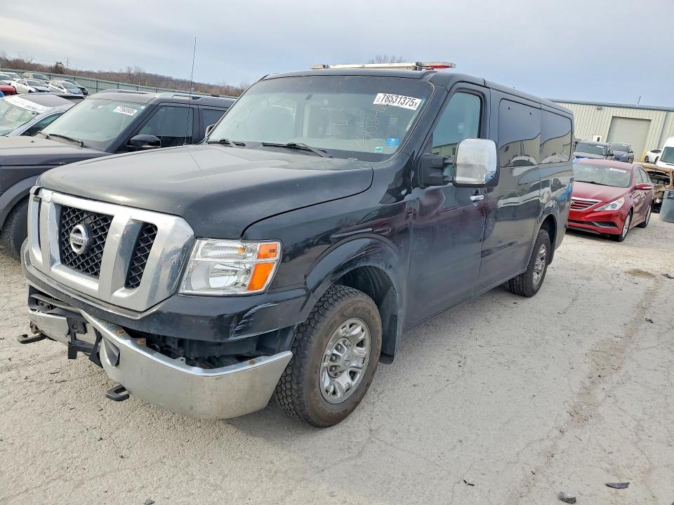 2017 Nissan Nv3500 VIN 5BZAF0AA1HN850342 — COPART salvage auction photo