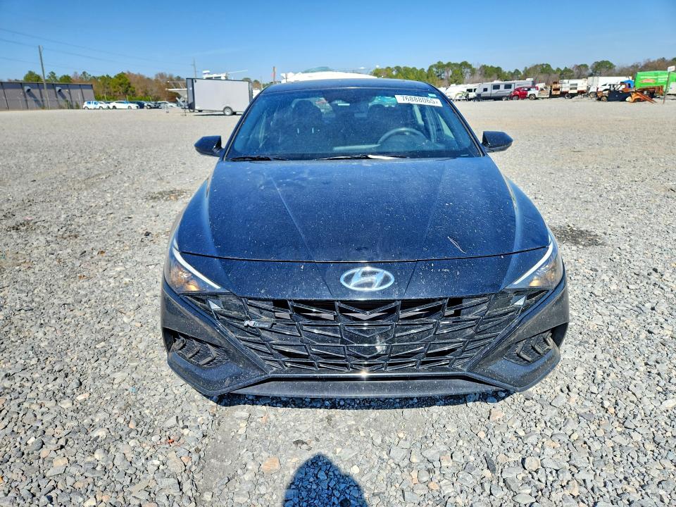 2023 Hyundai Elantra VIN KMHLR4AF4PU517037 COPART salvage auction — UNDERCARRIAGE, Wv - Salvage Certificate, sold $5,300 on 2026-07-07 (photo 5)