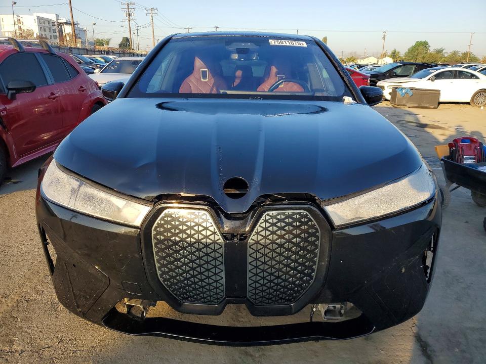2022 BMW Ix VIN WB523CF07NCJ69751 COPART salvage auction — FRONT END, Ca - Salvage Certificate, sold $18,500 on 2026-07-09 (photo 5)