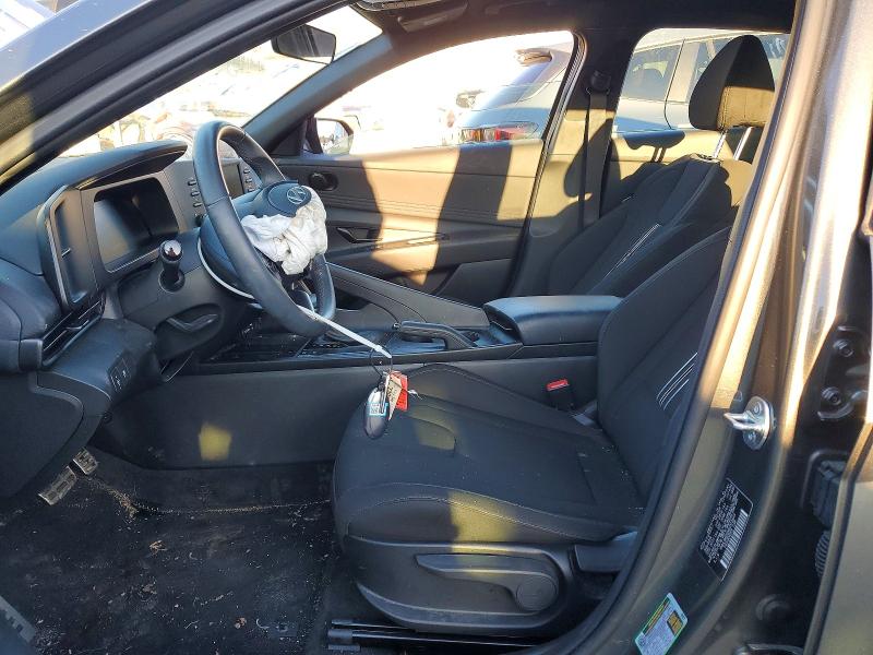 2025 Hyundai Elantra VIN KMHLM4DG8SU872644 COPART salvage auction — FRONT END, Ma - Certificate Of Title, sold $5,900 on 2026-07-03 (photo 7)