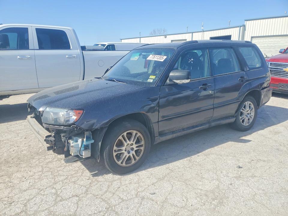 2008 Subaru Forester VIN JF1SG66658H731030 COPART salvage auction — FRONT END, Mo - Salvage Certificate Of Title, sold $525 on 2026-07-09 (photo 1)