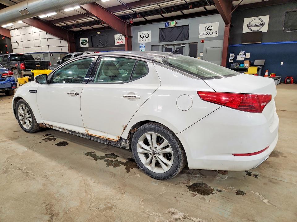 2013 Kia Optima VIN 5XXGN4A72DG245325 COPART salvage auction — ALL OVER, Ny - Certificate Of Title, sold $1,400 on 2026-07-31 (photo 2)