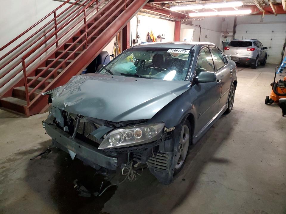 2004 Mazda 6 VIN 1YVHP80D145N64081 COPART salvage auction — FRONT END, Ak - Bill Of Sale- Salvage, sold $20 on 2026-07-28 (photo 1)