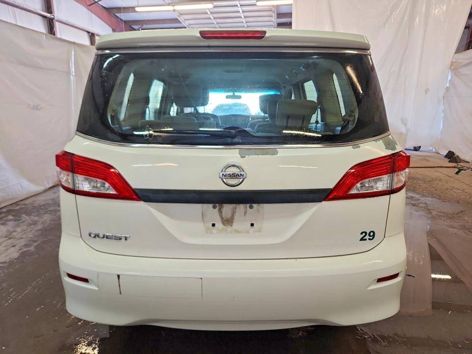 2015 Nissan Quest VIN JN8AE2KPXF9128444 COPART salvage auction — ROOF, Tx - Certificate Of Title, sold $1,200 on 2026-07-08 (photo 6)