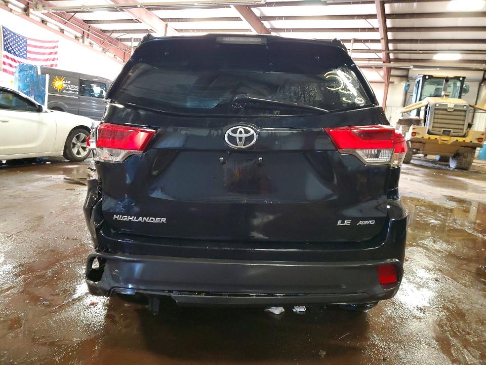 2018 Toyota Highlander VIN 5TDBZRFH7JS880998 COPART salvage auction — SIDE, Mi - Certificate Of Title, sold $550 on 2026-07-24 (photo 6)