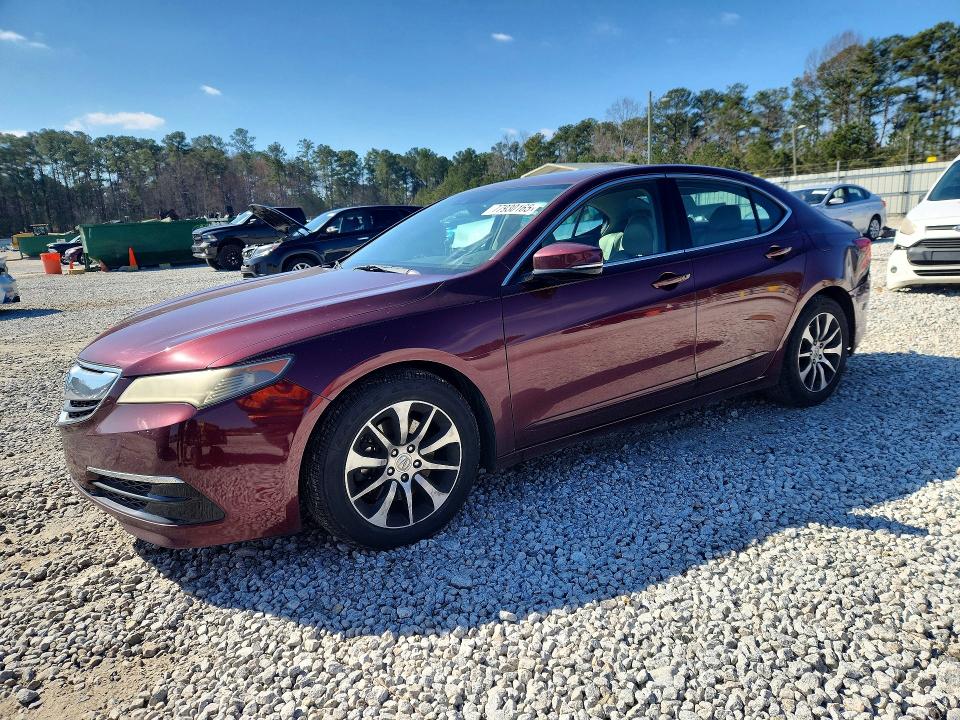 2015 Acura Tlx VIN 19UUB1F58FA001681 COPART salvage auction — REAR END, Ga - Cert Of Title-Salvage, sold $3,700 on 2026-07-09 (photo 1)