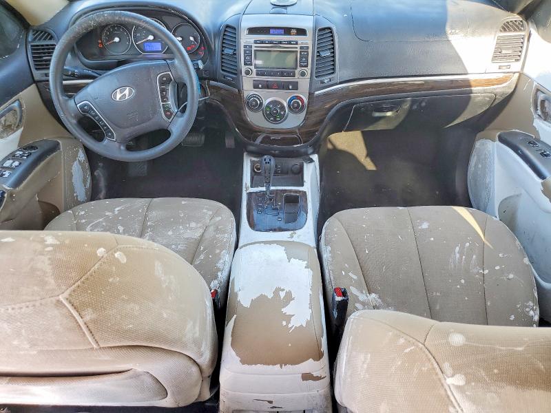 2012 Hyundai Santa fe VIN 5XYZG3AB6CG151721 COPART salvage auction — FRONT END, Salvage Title, sold $300 on 2026-07-15 (photo 8)