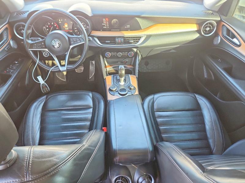 2018 Alfa romeo Stelvio VIN ZASFAKRN3J7B59581 COPART salvage auction — FRONT END, Mi - Cert Of Title-Salvage Vehicle, sold $6,400 on 2026-08-13 (photo 8)