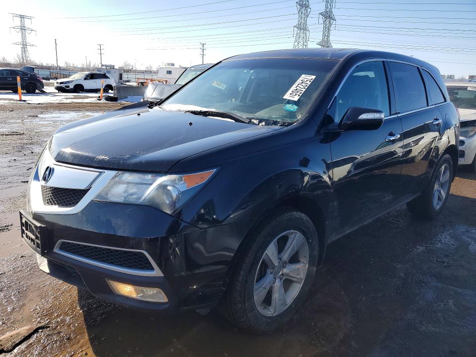 2012 Acura Mdx VIN 2HNYD2H32CH514508 COPART salvage auction — FRONT END, Id - Salvage Certificate Of Title, sold $1,650 on 2026-07-09 (photo 1)