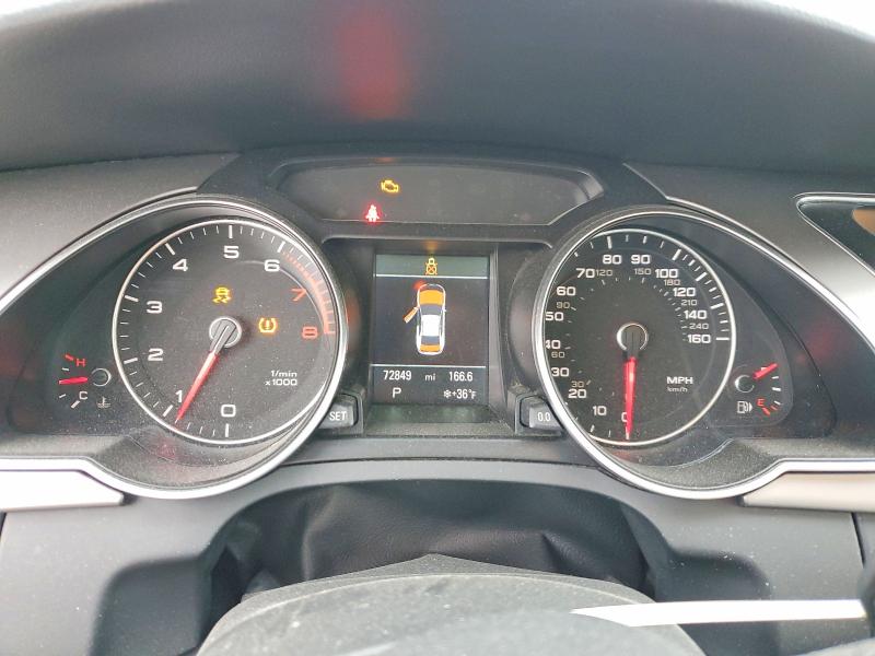 2014 Audi A5 VIN WAULFAFR2EA033037 COPART salvage auction — FRONT END, Nj - Cert Of Title-Salvage, sold $2,650 on 2026-07-10 (photo 9)