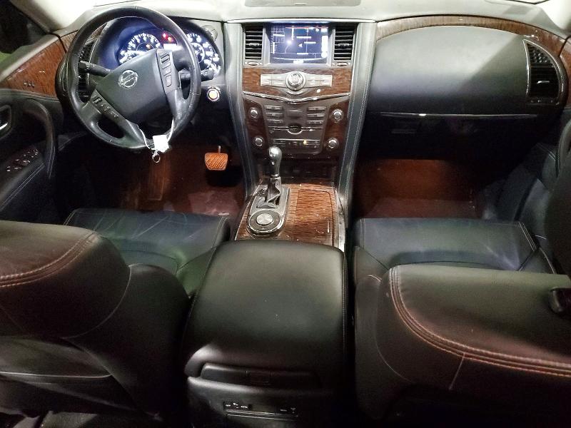 2019 Nissan Armada VIN JN8AY2NDXK9091852 COPART salvage auction — FRONT END, MO - SALVAGE CERTIFICATE OF TITLE, sold $7,200 on 2026-07-28 (photo 8)