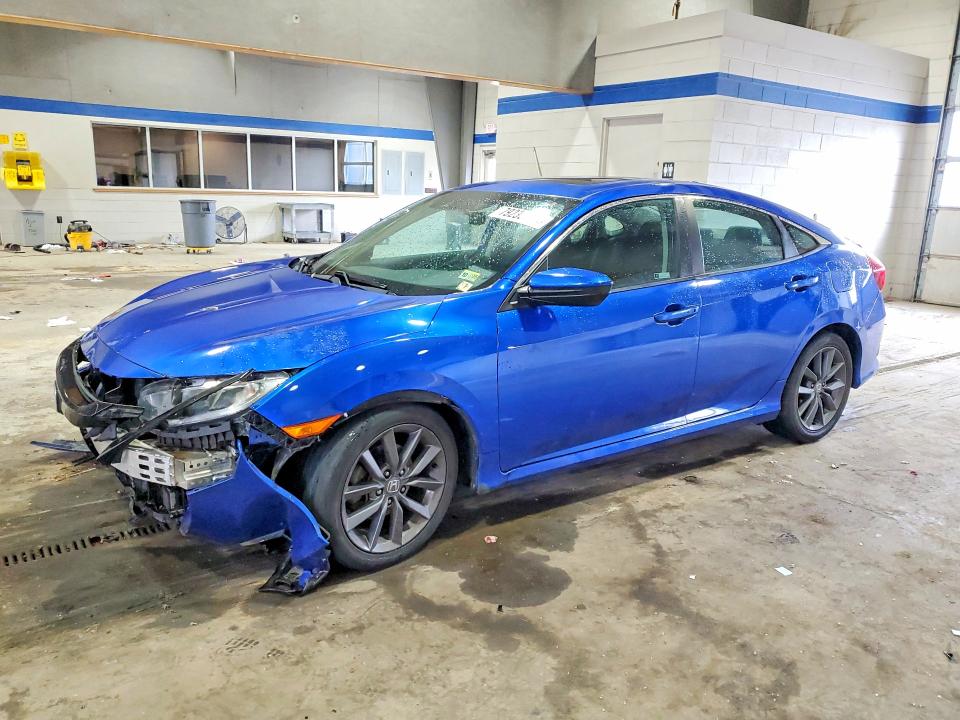2019 Honda Civic VIN 19XFC1F3XKE010618 COPART salvage auction — FRONT END, Va - Cert Of Title - Salvage, sold $3,200 on 2026-07-02 (photo 1)