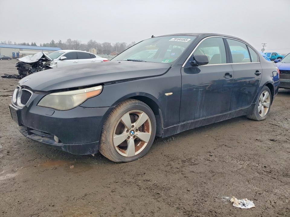 2006 BMW 5er VIN WBANF33586CS36736 COPART salvage auction — FRONT END, Pa - Certificate Of Salvage, sold $400 on 2026-07-17 (photo 1)