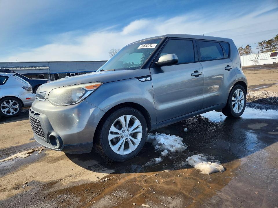2015 Kia Soul VIN KNDJP3A50F7198087 COPART salvage auction — REAR END, Az - Cert Of Title - Salvage, sold $675 on 2026-07-31 (photo 1)