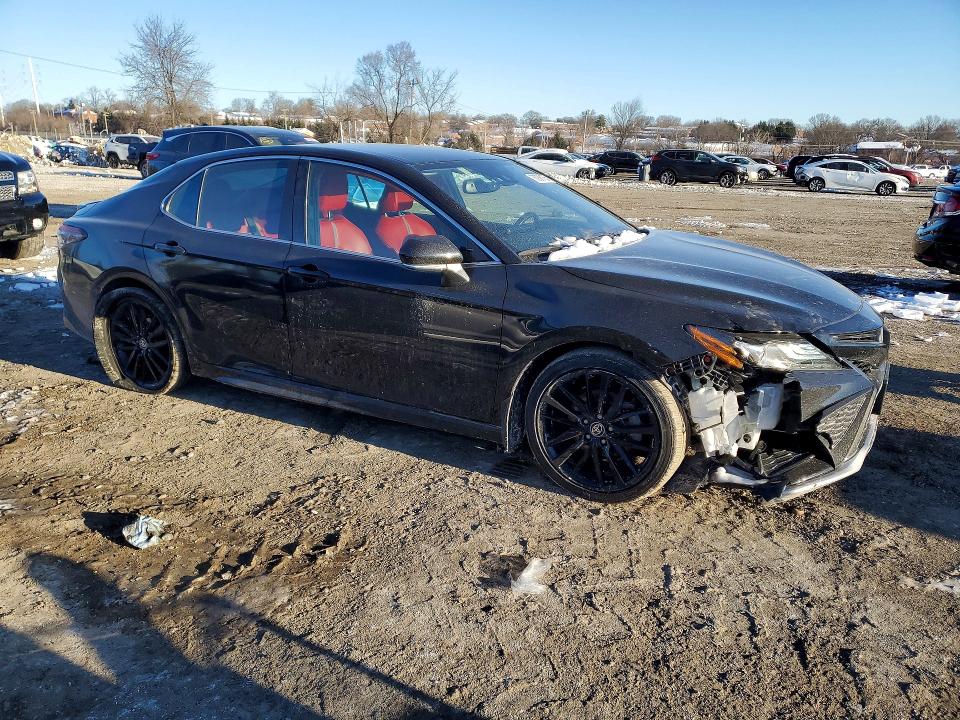 2022 Toyota Camry VIN 4T1K61AK9NU707333 COPART salvage auction — FRONT END, Md - Cert Of Salvage > 75% Damage, sold $8,400 on 2026-07-02 (photo 4)