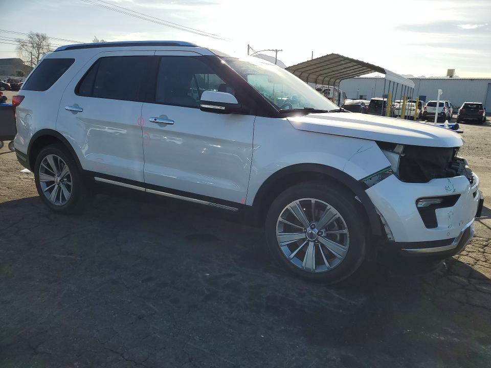 2018 Ford Explorer VIN 1FM5K7FH9JGA69022 COPART salvage auction — FRONT END, Ca - Salvage Certificate, sold $3,900 on 2026-07-02 (photo 4)