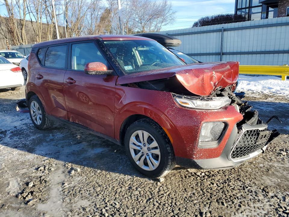 2020 Kia Soul VIN KNDJ23AU2L7088451 COPART salvage auction — FRONT END, Ma - Cert Of Title-Salvage, sold $1,950 on 2026-07-27 (photo 4)