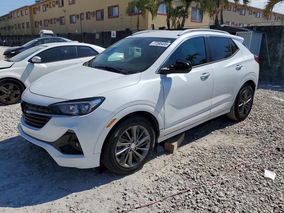 2020 Buick Encore VIN KL4MMDS26LB134218 COPART salvage auction — FRONT END, Fl - Cert Of Title Slvg Rebuildable (P), sold $3,900 on 2026-07-14 (photo 1)