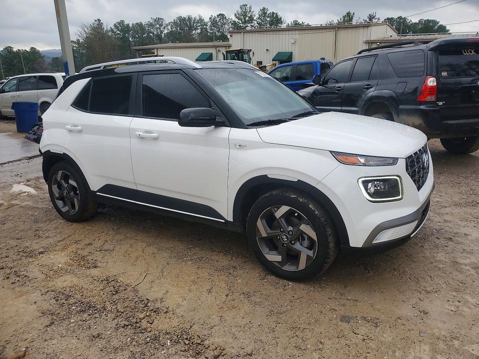 2024 Hyundai Venue VIN KMHRC8A30RU311922 COPART salvage auction — REAR END, Al - Certificate Of Title, sold $575 on 2026-07-28 (photo 4)