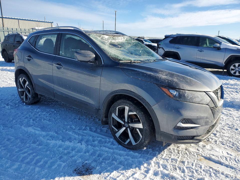 2021 Nissan Rogue sport VIN JN1BJ1BW8MW453043 COPART salvage auction — ROOF, On - Permit Salvage, sold $5,400 on 2026-07-21 (photo 4)