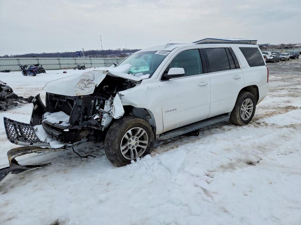 2016 Chevrolet Tahoe VIN 1GNSKBKC9GR137571 COPART salvage auction — FRONT END, Ky - Cert Of Title-Salvage, sold $3,500 on 2026-07-09 (photo 1)