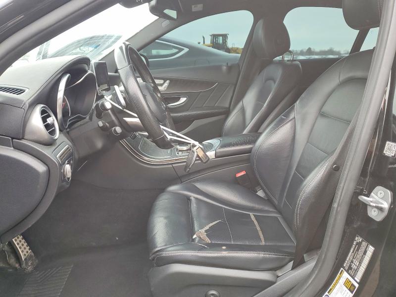 2017 Mercedes-benz C-klasse VIN 55SWF4KB5HU205548 COPART salvage auction — FRONT END, Md - Cert Of Salvage > 75% Damage, sold $4,000 on 2026-07-10 (photo 7)
