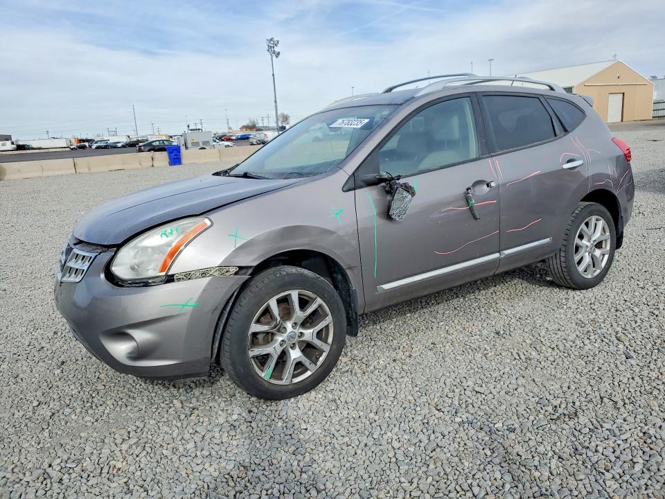 2011 Nissan Rogue VIN JN8AS5MV3BW681373 COPART salvage auction — FRONT END, Il - Salvage Certificate, sold $800 on 2026-07-23 (photo 1)