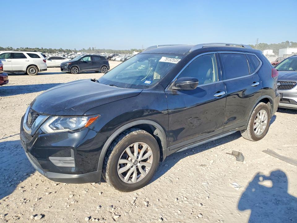 2019 Nissan Rogue VIN JN8AT2MV9KW392588 COPART salvage auction — SIDE, Tx - Salvage Vehicle Title, sold $3,500 on 2026-07-10 (photo 1)