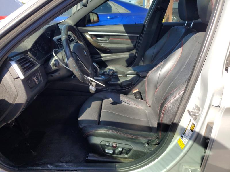 2016 BMW 3er VIN WBA8E9G57GNT82063 COPART salvage auction — FRONT END, Salvage Title, sold $525 on 2026-08-07 (photo 7)