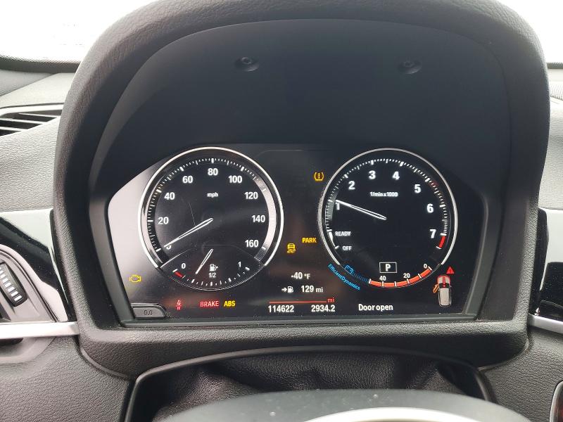 2018 BMW X1 VIN WBXHT3C33J5L34662 COPART salvage auction — FRONT END, Tn - Salvage Certificate, sold $3,400 on 2026-07-20 (photo 9)