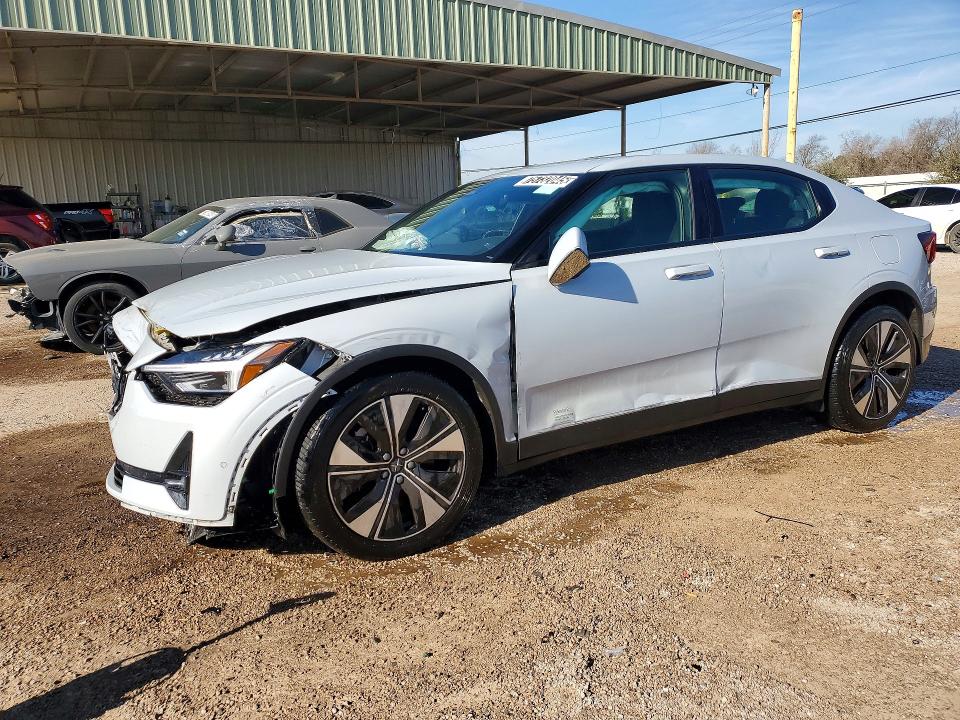 2023 Polestar 2 VIN YSMED3KA6PL138303 COPART salvage auction — FRONT END, TX - SALVAGE VEHICLE TITLE, sold $4,200 on 2026-08-13 (photo 1)