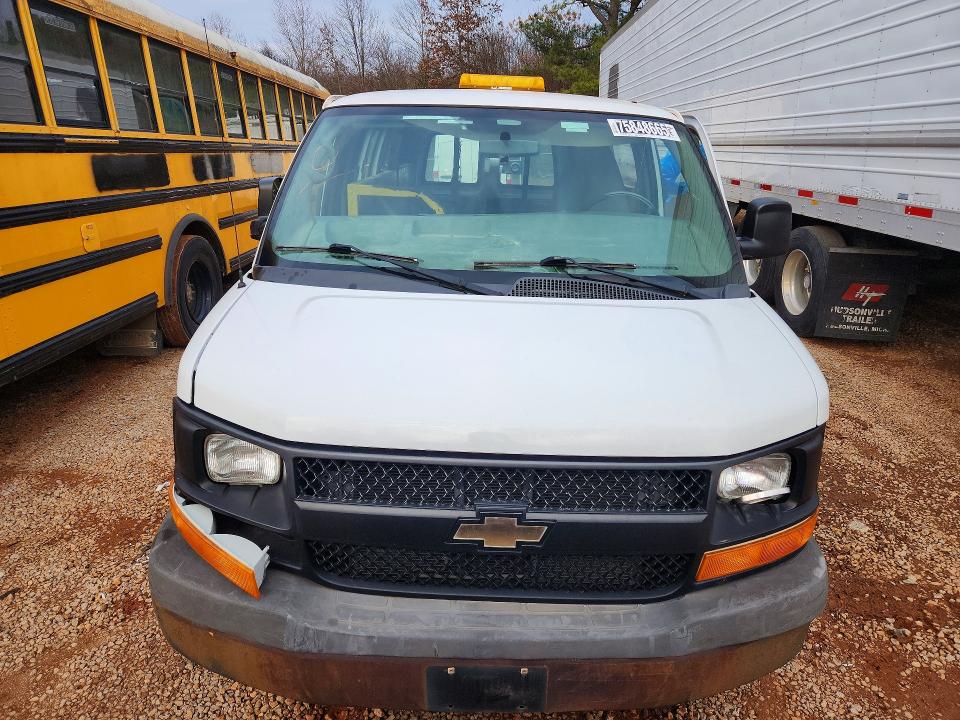 2014 Chevrolet Express 2500 VIN 1GCWGFBA4E1130573 COPART salvage auction — FRONT END, Ky - Certificate Of Title, sold $325 on 2026-07-27 (photo 5)