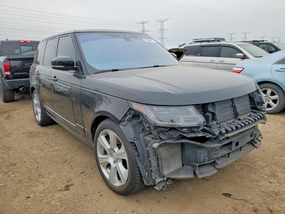 2018 Land rover RANGE ROVER VIN SALGS2RE7JA515021 COPART salvage auction — FRONT END, Il - Salvage Certificate, sold $15,500 on 2026-07-07 (photo 4)