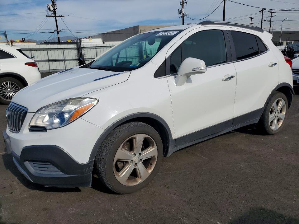 2016 Buick Encore VIN KL4CJASB3GB636242 COPART salvage auction — REAR END, Salvage Title, sold $625 on 2026-07-13 (photo 1)