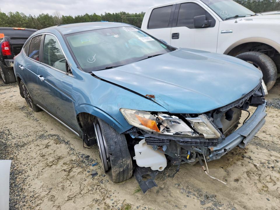 2014 Honda Crosstour VIN 5J6TF1H50EL002560 COPART salvage auction — FRONT END, La - Permit To Sell, sold $550 on 2026-07-09 (photo 4)