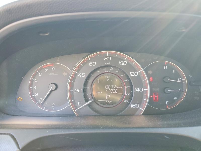 2014 Honda Accord VIN 1HGCT1B38EA010196 COPART salvage auction — FRONT END, Ma - Cert Of Title-Reconstrctd Coll, sold $1,500 on 2026-07-06 (photo 9)
