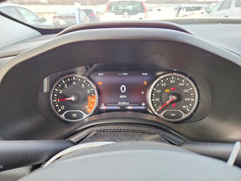 2016 Jeep Renegade VIN ZACCJBDT3GPC64697 COPART salvage auction — FRONT END, Mi - Cert Of Title-Salvage Vehicle, sold $1,100 on 2026-07-09 (photo 9)
