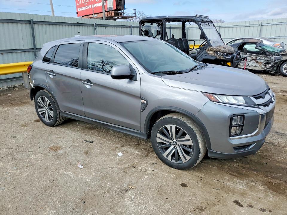 2020 Mitsubishi Outlander VIN JA4AR3AU0LU024836 COPART salvage auction — REAR END, Ks - Cert Of Title-Salvage, sold $3,250 on 2026-07-22 (photo 4)