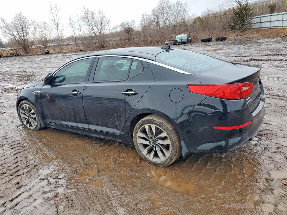 2015 Kia Optima VIN 5XXGR4A69FG384642 COPART salvage auction — MECHANICAL, Oh - Certificate Of Title, sold $925 on 2026-07-23 (photo 2)