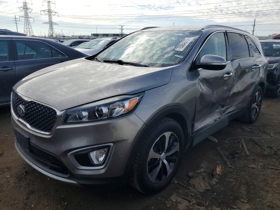 2017 Kia Sorento VIN 5XYPHDA50HG243368 COPART salvage auction — SIDE, Il - Salvage Certificate, sold $2,650 on 2026-07-21 (photo 1)
