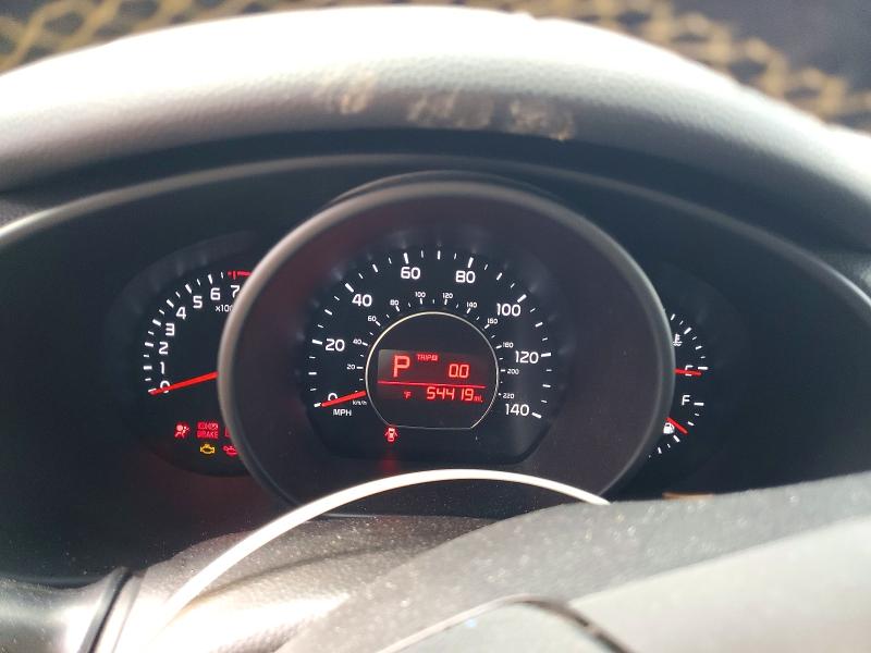 2016 Kia Soul VIN KNDJP3A50G7362858 COPART salvage auction — FRONT END, Tn - Certificate Of Title, sold $825 on 2026-07-14 (photo 9)