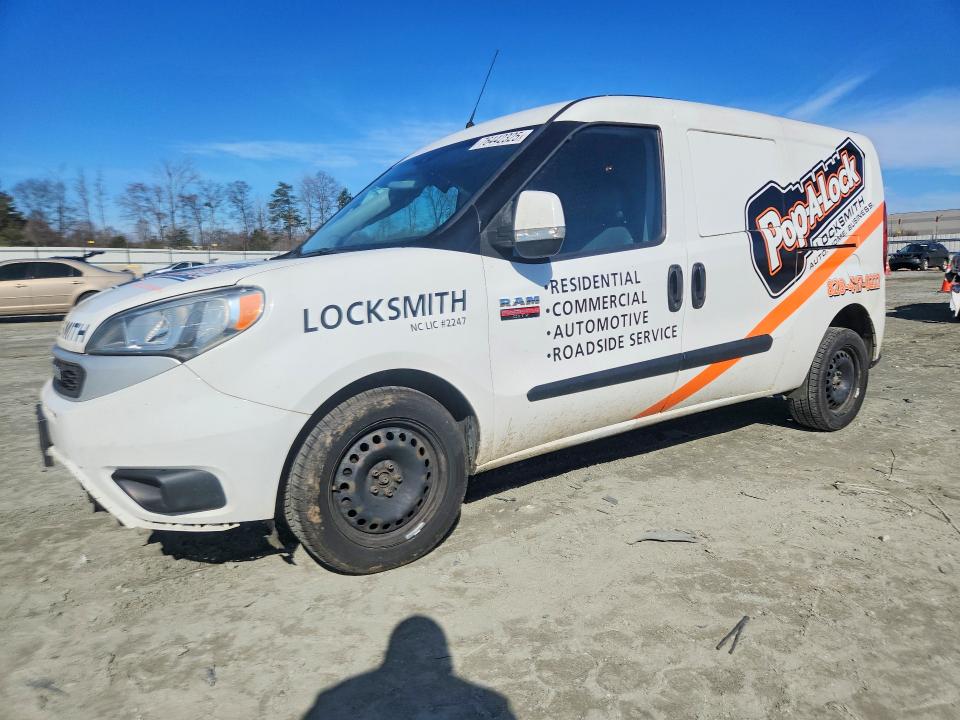 2019 Ram Promaster city VIN ZFBHRFBB9K6L98287 COPART salvage auction — SIDE, NC - SALVAGE CERTIFICATE OF TITLE, sold $1,200 on 2026-08-12 (photo 1)