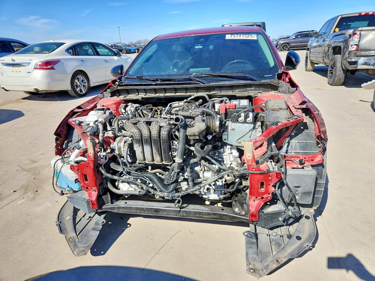 2022 Nissan Altima VIN 1N4BL4CV2NN349594 COPART salvage auction — Side, TX - SALVAGE VEHICLE TITLE, sold $1,600 on 2026-07-02 (photo 5)