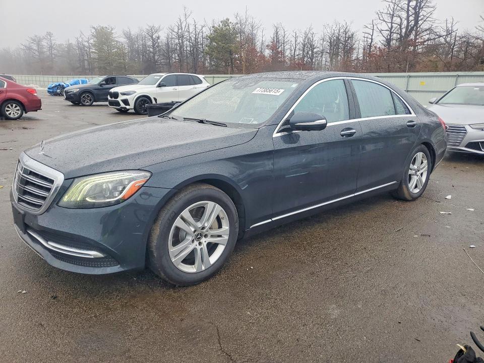 2020 Mercedes-benz S-klasse VIN W1KUG8GB0LA563606 COPART salvage auction — REAR END, Ny - Mv907A-Parts Only, sold $18,600 on 2026-07-08 (photo 1)