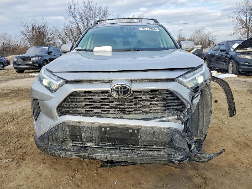 2025 Toyota Rav4 VIN JTMRWRFV1SJ079074 COPART salvage auction — FRONT END, Md - Cert Of Salvage > 75% Damage, sold $5,200 on 2026-07-28 (photo 5)