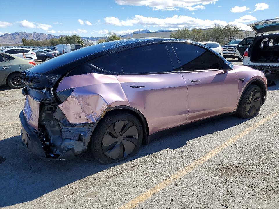 2026 Tesla Model y VIN 7SAYGDED1TA437559 COPART salvage auction — REAR END, Nv - Salvage Title, sold $15,500 on 2026-07-16 (photo 3)