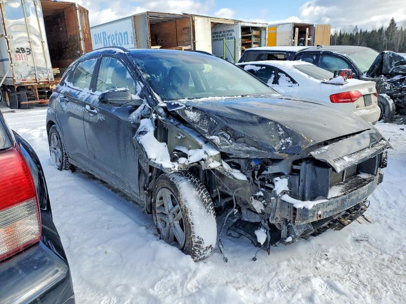 2019 Hyundai Kona VIN KM8K12AA3KU285972 COPART salvage auction — FRONT END, Qc - Gravement Accidente, sold $1,950 on 2026-07-07 (photo 4)